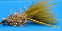 Humungus Gold and Olive # 8 barbed[HU10]