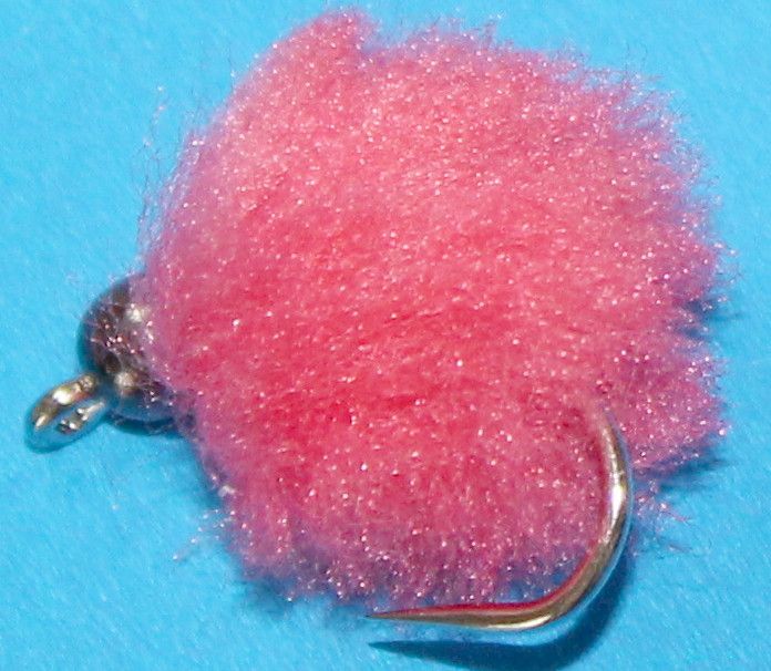 Tungsten eggstacy, coral #10 barbless [EGG211]