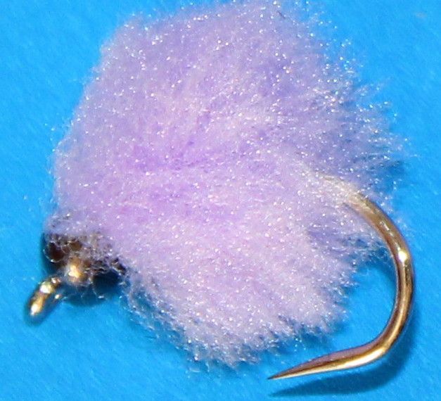 Tungsten eggstacy egg fly violet #10 barbless [EGG213]