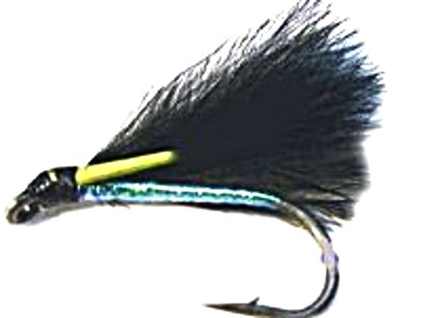 5 X  cormorant - Black -Pearl - Yellow #12 barbed /cor 18. S