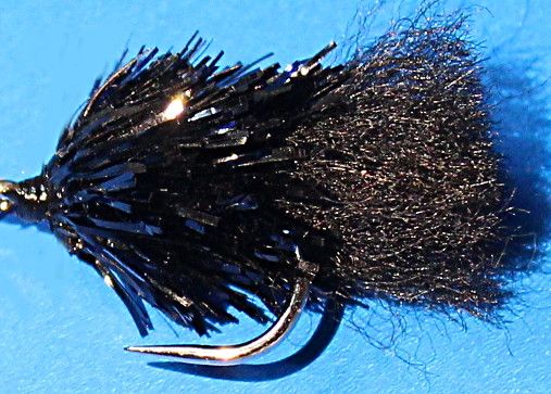 Blob,jelly,Black,unweighted ,#10 barbless /BL52