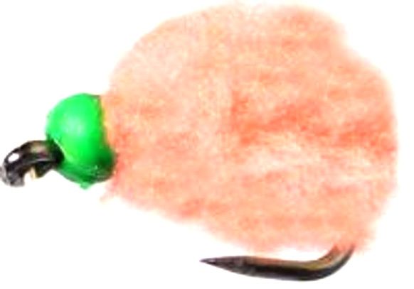 5 x  Eggstasy egg ,Pink salmon - hot head Green/ E130. S