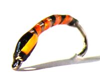 Buzzer- flexi floss,Holographic Orange  #12 barbed [BF F4]