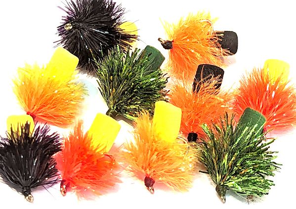 Fabs,10 x Trout flies, Assorted patterns,