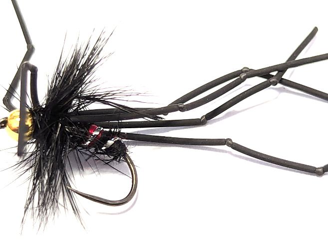BIBIO  daddy long legs , barbless, goldheads [DV21]