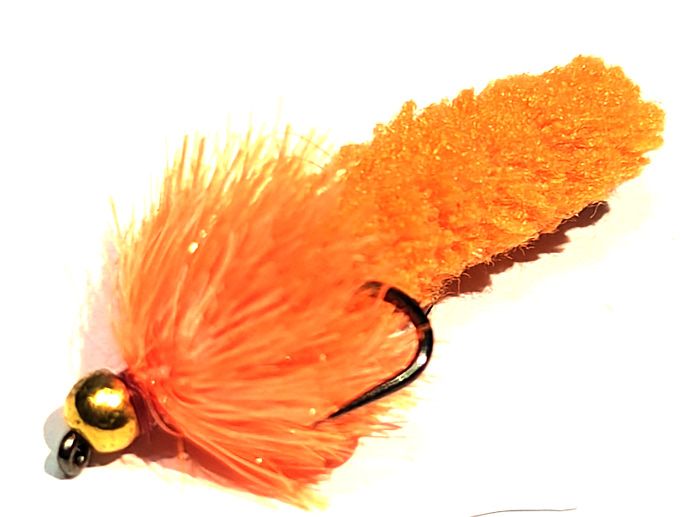 Wotsit, Mitten, Mop Fly ,Orange #10 barbless  [MOP 1]