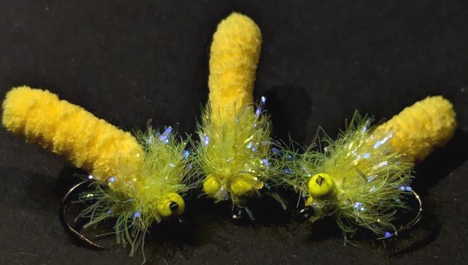 Wotsit, Mitten, Mop Fly , FL YELLOW/[MOP 3]