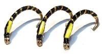 10   X    Buzzer-Black/gold/yellow #12 barbed  [BV133]