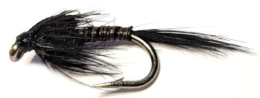 Nymph,Black quill #12 Barbed  /N 20