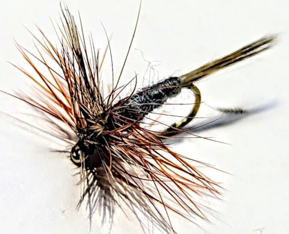 Adams Dry fly #  14 barbed /DR 15