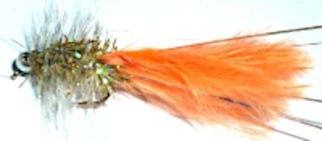 10 X Humongous Gold and Orange #10 barbed [HU4]
