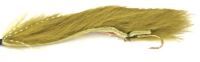 10 X Snake fly-Olive # 10 barbed unweighted SF 18