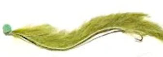10 X Booby Snake fly Olive # 10 barbed [BSF5]