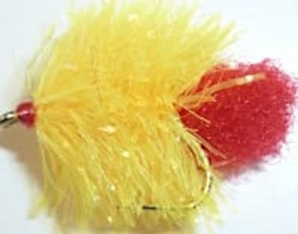 10 X  Blob,Yellow and Red #10 barbed /BL38