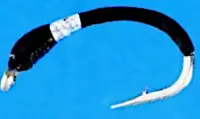 10 x Buzzer-Black Silver neck minister #10 barbed [BV 89]