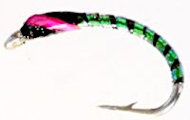 10 x Buzzer-Black with Pink cheeks #12 [BV70]