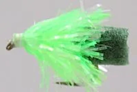 10  X  FAB - Jelly , fl lime and Olive #10 barbed / F23