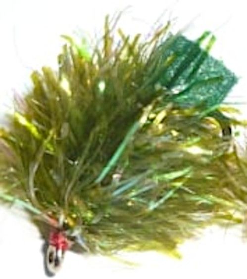 10  X  Fab - Holographic olive #10 barbed / F 6