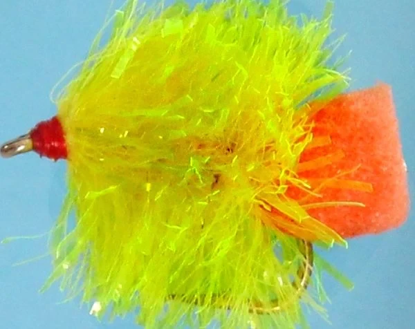 10  X FAB - FL Chartreuse #10 barbed / F 14