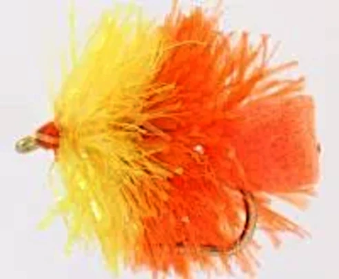 10  X FAB - Yellow ,orange and Red / F31 #10 barbless