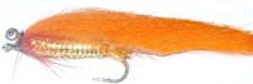 10 x  zonker - chain-eye ,Orange, # 10 barbed/Z 6