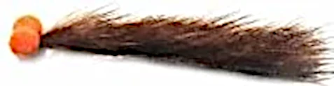 10 X  MINKY Booby Brown Minkie #10 BARBED [MB 6]