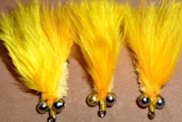 10 X  Cats whisker,Yellow #10 barbed [CAT 3]