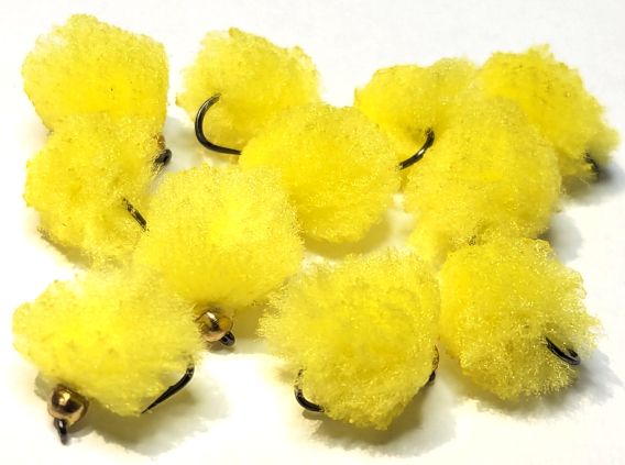 EGG YARN  EGG FLY , sweetcorn #14 BARBLESS  [egg225]