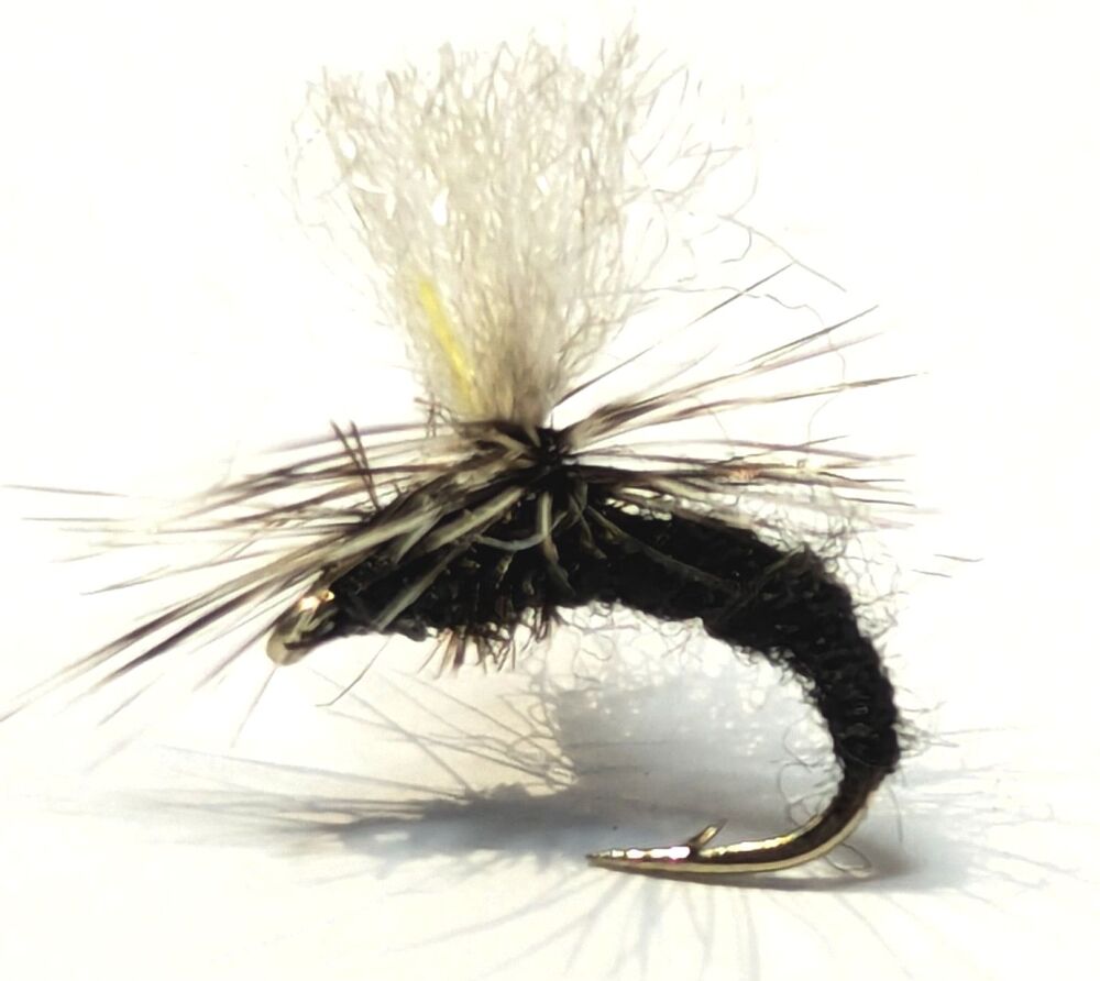 5 X  Klinkhammer - Black and Grizzle  #14 [CP 9].