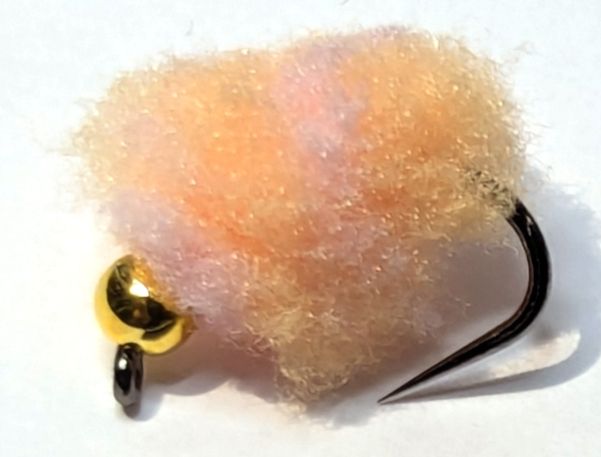 Bi- colour Eggstasy egg,Peach /candy pink #10 BARBLESS 158