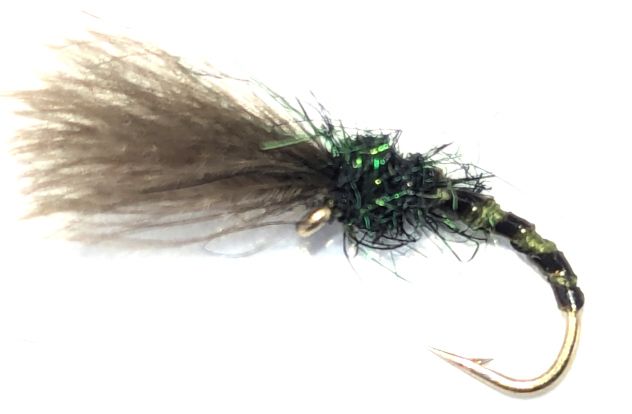 10 X. Buzzer / cdc shuttlecock /Olive # 16 barbed /cdc 20