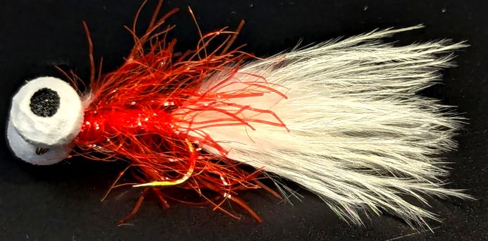 Booby - White with Red straggle fritz / BB15