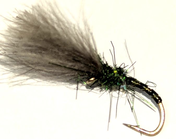 Buzzer / cdc shuttlecock /Olive # 12  barbed /cdc1