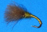 Buzzer / cdc shuttlecock /Olive #14 barbed  /cdc10