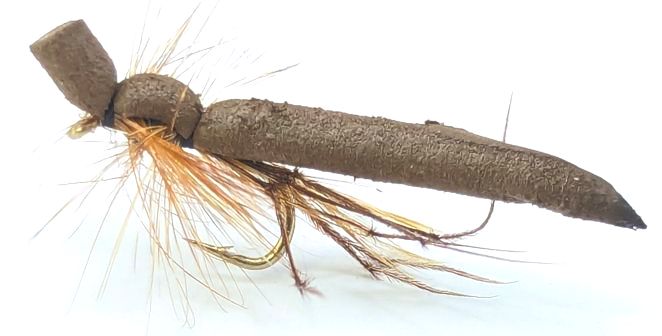Daddy long legs, Brown # 12 Barbless Round foam  DAD30
