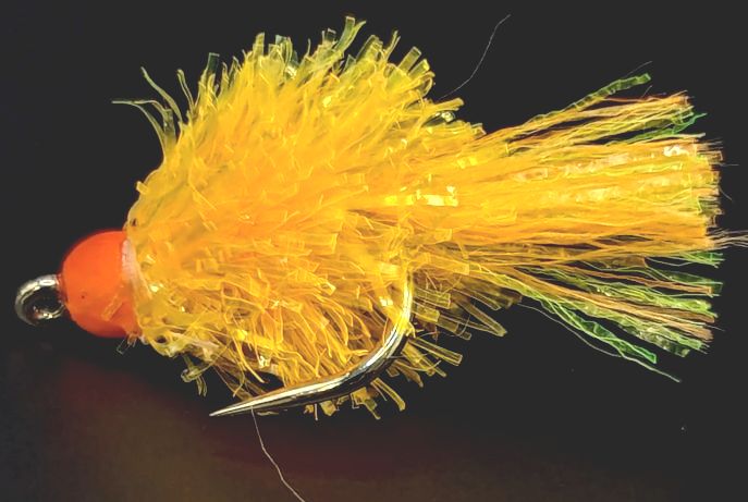 Blob -Sunburst /Orange size 10 barbless   BL74B