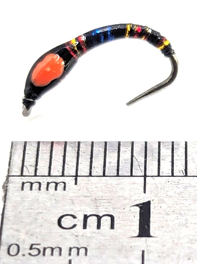 BUZZER -MOSAIC HOT SPOT .BARBLESS #14, GRUB HOOK  [HS 39]
