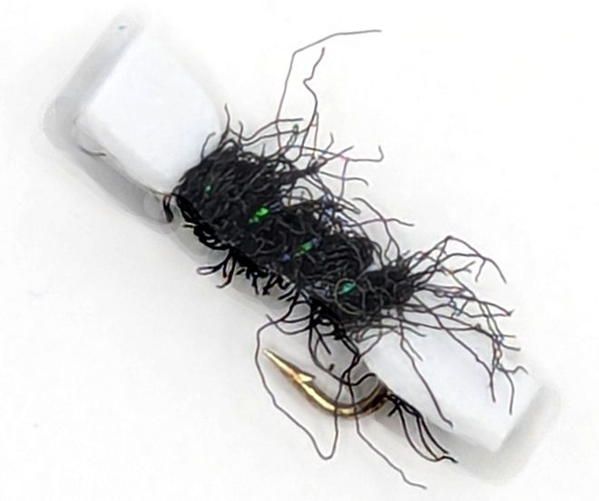 ShipmansBuzzer- Black Sugarcube # 12 barbed[BS 6]