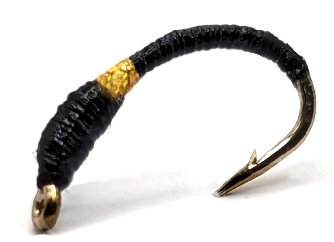 10   X  Buzzer-Black Gold neck minister #16 barbed [BV 88]