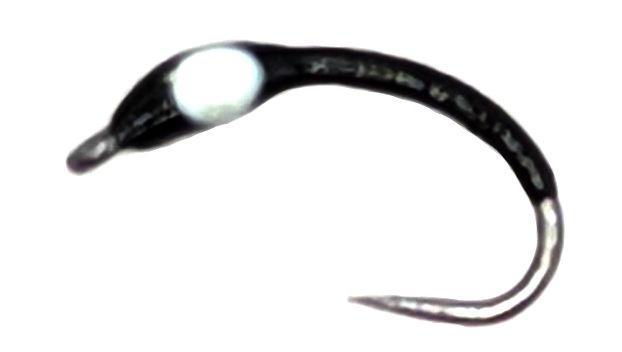 5 x.    Wicked White hot spot  Barbless #10 [HS 20]