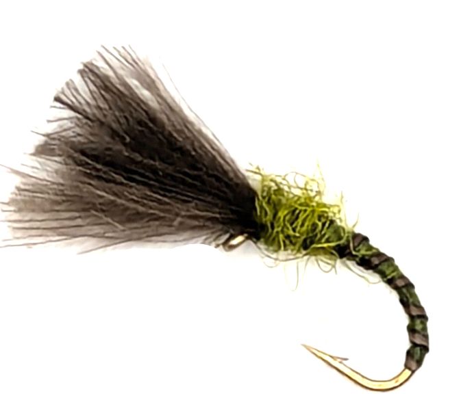 Buzzer / cdc shuttlecock /Olive #14 barbed  /cdc10