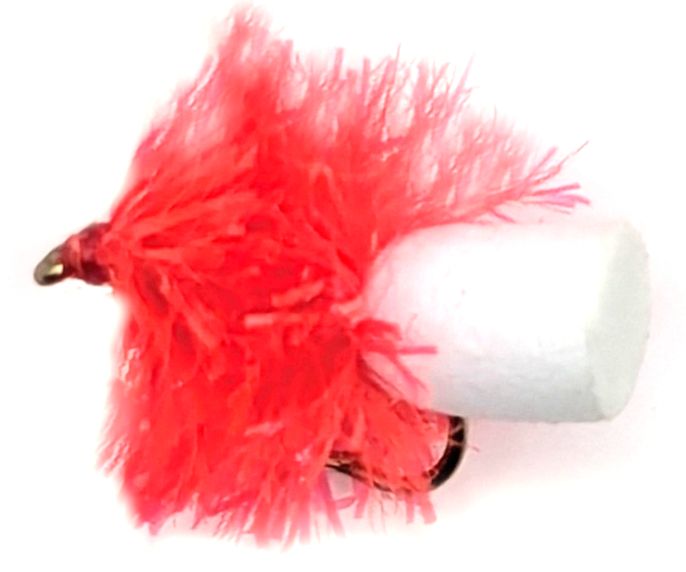 5 X  FAB - Red  / White #10 barbed   F 2