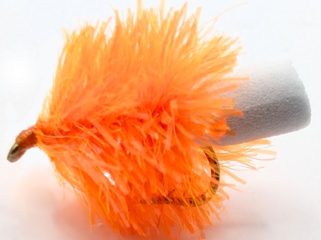 FAB  Orange and White / F22  #10 BARBED