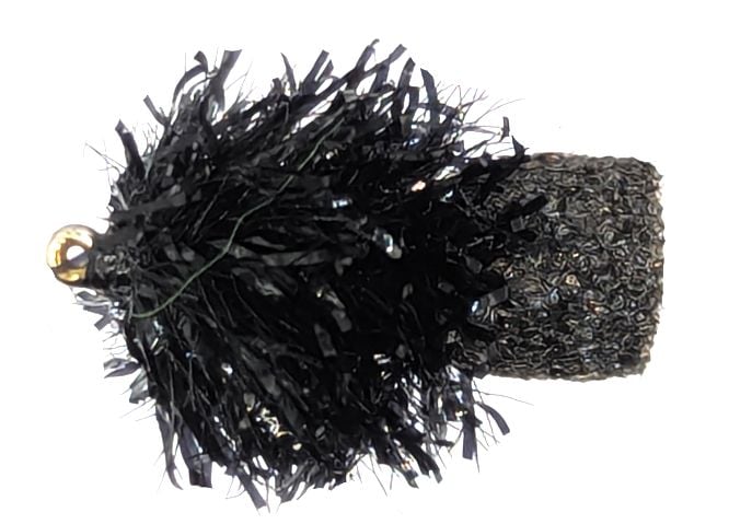 FAB - Jelly ,Black and Black #10 barbed / F35