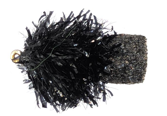 5 X  FAB - Jelly ,Black and Black #10 barbed / F35. S