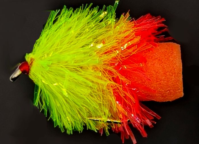 5 X  FAB -  Yellow ,orange and Red / F31 #10 barbless