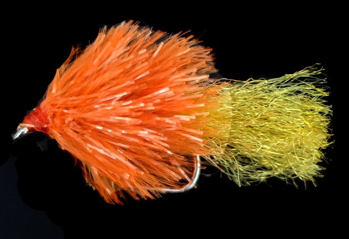 5 X  BlobS, Orange and   Yellow #10 barbed /BL 1