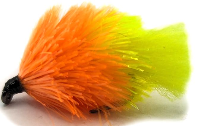 5 X   Blob, orange and yellow SIZE 10  BARBLESS  /BL19