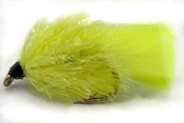 5 X  Blob Pale Yellow #10 Barbed BL21