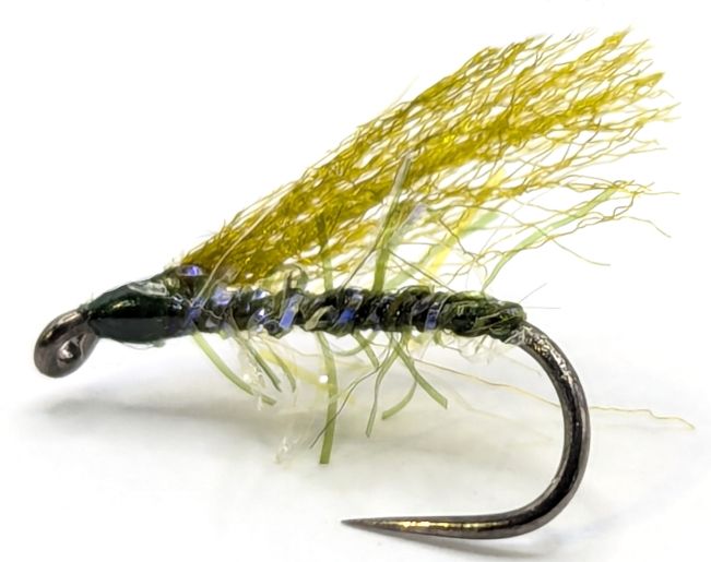 Cormorant,  UV Olive #10 barbless  cor17